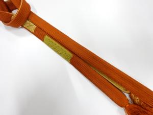 正絹　手組帯締め